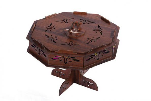 فروشگاه بهترین گز کادویی جعبه چوبی اصفهان 